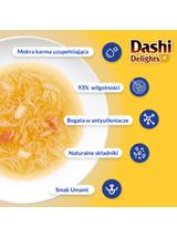 INABA Dashi Delights Silky Broth Chicken with Tuna & Salmon Recipe 12x40g