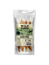 WILD FARM Długi patyk ze skóry wołowej z kurczakiem 28cm 320g przysmak dla psa