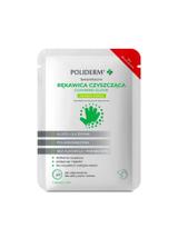 POLIDERM® RĘKAWICA CZYSZCZĄCA – rękawica nasączona delikatnym płynem czyszczącym dla psów i kotów 1 szt.