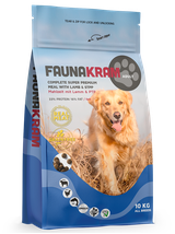 Faunakram Complete Super Premium Grain Free sucha karma dla psów z jagnięciną i kurczakiem 10kg