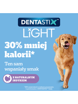 Pedigree Dentastix Light Dental Chews Duże rasy Przysmaki dla psów  7 szt. - 152g