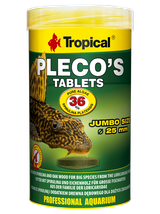 TROPICAL PLECO'S TABLETS 250ML/135G ca.48 szt.