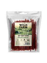 WILD FARM paluszki z wołowiny 500g przysmak dla psa
