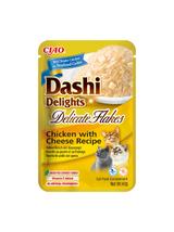 INABA Dashi Delights Delicate Flakes Chicken with Cheese Recipe 6x40g