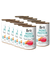 BRIT MONO PROTEIN TUNA & SWEET POTATO 12x400g