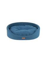 AMIPLAY- Legowisko owalne Montana niebieskie- L