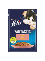 FELIX Łosoś w galaretce - saszetka 26x85g