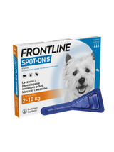 Frontline Spot On Pies S 2-10 kg dla psów s  3x0,67 ml