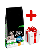 Purina Pro Plan Large Puppy Athletic Optistart, kurczak i ryż 12kg  + niespodzianka dla psa GRATIS!