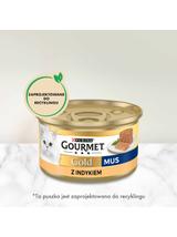 Purina Gourmet Gold mus z indykiem 72x85g