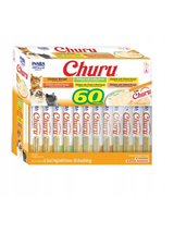 INABA  Churu Variety dla kota - mix smaków z kurczakiem 60x14g