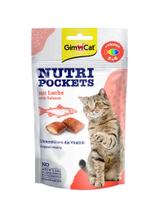 GIMCAT NUTRI POCKETS Przysmak Łosoś z Omega 3&6 60g