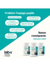 Lab-v Immuno Twist – wsparcie naturalnej odporności i witalności dla psów i kotów 60 kapsułek twist off