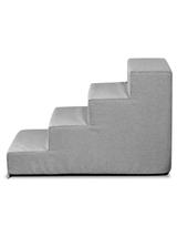 NUXIE® PREMIUM Schody dla psa 4 schodki rampa podest legowisko 54cm