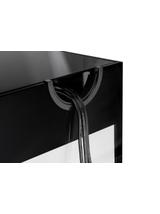AQUAEL ZESTAW GLOSSY 80 D&N CZARNY + SZAFKA