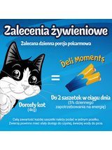 Felix Deli Moments Kremowe przekąski dla kotów z kurczakiem 4x10g