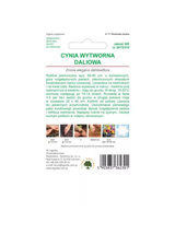 Cynia wytworna daliowa Scarlet Flame - czerwona
