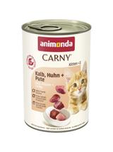 ANIMONDA Cat Carny Kitten smak: cielęcina, kurczak i indyk 400g