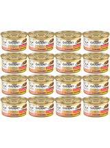 Purina Gourmet Gold łosoś/ kurczak w sosie 48x85g