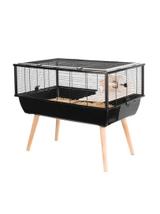 ZOLUX Klatka Neo Nigha mała H36 czarna 78x48x36 cm