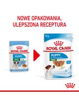 ROYAL CANIN Mini Puppy 12x85g karma mokra w sosie dla szczeniąt do 10 miesiąca, ras małych + niespodzianka dla psa GRATIS!