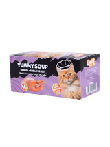 UNIQ PETS KARMA MOKRA DLA KOTA ROYAL CHICKEN rosół z kurczaka i kryla 30 g x 8 szt