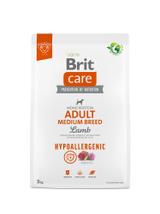 BRIT CARE Dog Hypoallergenic Adult Medium Breed Lamb 3kg