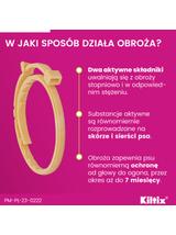 Kiltix Obroża dla psów średnich dł, 53cm+ TRIXIE Szczypce do usuwania kleszczy 9cm