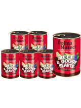 DOLINA NOTECI PREMIUM SUPERFOOD wołowina z sercami z gęsi 6x400g