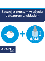 ADAPTIL D.A.P. psie feromony Dyfuzor elektryczny + Wkład 48ml