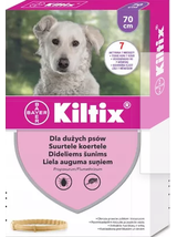 Kiltix Obroża dla psów dużych dł, 70cm + niespodzianka dla psa GRATIS!