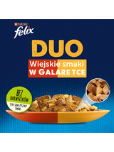 FELIX Duo Wiejskie Smaki w galaretce;12x85g