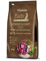 Fitmin purity rice senior&light venison&lamb 2kg