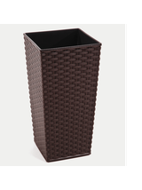Donica FINEZJA 250x250 rattan - mokka