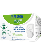 BROS – BROS - Zielona Moc Elektro Lep na owady z lampką UV