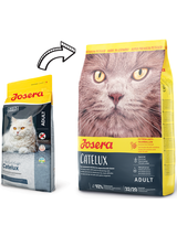 JOSERA Catelux 10kg + niespodzianka dla kota GRATIS!