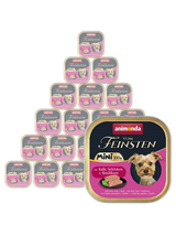 ANIMONDA Vom Feinsten mini adult  cielęcina/szynka/bazylia 32x100g