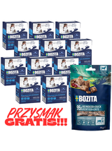 BOZITA Dog: Renifer w galarecie 12x370g + BOZITA Meaty Bites renifer z kaczką przysmak pies 70g GRATIS!!!