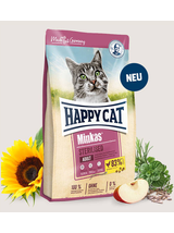 HAPPY CAT Minkas Sterilised Geflügel (drób) 10kg + niespodzianka dla kota GRATIS!
