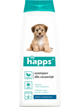 HAPPS - szampon pielęgnacyjny dla szczeniąt 200ml (2 sztuki)