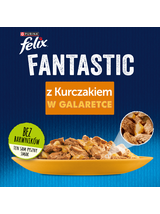 FELIX Kurczak w galaretce - saszetka 26x85g