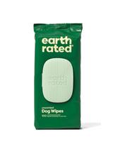 EARTH RATED Chusteczki Kompostowalne Bezzapachowe 100szt.