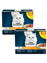 Purina Gourmet Perle Mini Fileciki Karma dla kotów 24x85g