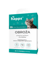 HAPPS - obroża przeciw pchłom dla kotów 35cm
