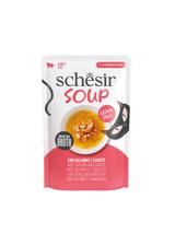Schesir Soup łosoś z marchewką 40g saszetka