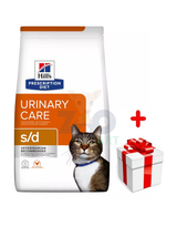 HILL'S PD Prescription Diet Feline s/d 1,5kg + niespodzianka dla kota GRATIS!