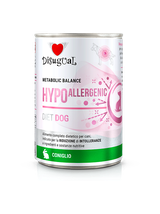 Disugual Karma mokra dla psa Weterynaryjna HYPOALLERGENIC Królik (dorosły) 6x400g