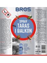 BROS - Spray taras i balkon 400ml