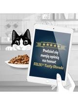 FELIX Tasty Shreds  mokra karma dla kota z kaczką i indykiem w sosie 4x80g