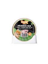UNIQ PETS KARMA MOKRA DLA KOTA ROYAL RABBIT pasztecik z królika z nasionami babki lancetowatej 30 g x 8 szt